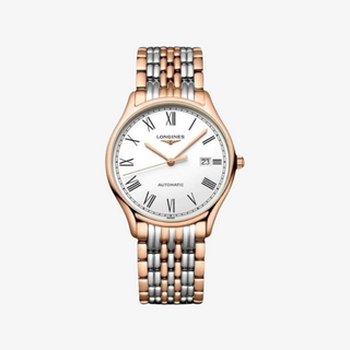Lyre Automatic Collection 38.5mm Matt White Dial - Royal Coster Diamonds