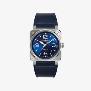 BR 03 Blue Steel Automatic 41mm - Royal Coster Diamonds