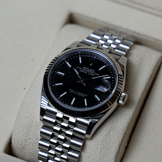 Datejust 36 126234 Bright Black - Royal Coster Diamonds