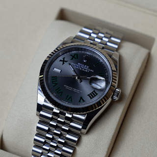 Datejust 36 126234 'Wimbledon' - Royal Coster Diamonds