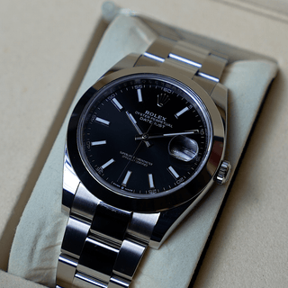 Datejust 41 126300 Bright Black - Royal Coster Diamonds