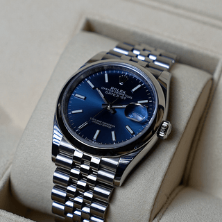 Datejust 41 126334 Bright Blue - Royal Coster Diamonds