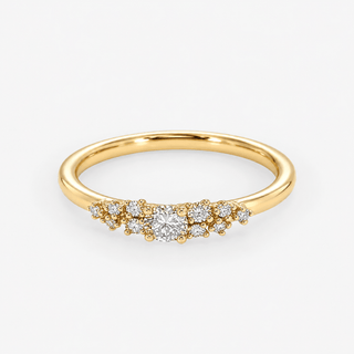 Diamond Ring 0.20 Carat Brilliant Cut 18K Yellow Gold - Royal Coster Diamonds