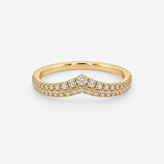 Diamond Ring 0.35 Carat Brilliant Cut 18K Yellow Gold - Royal Coster Diamonds