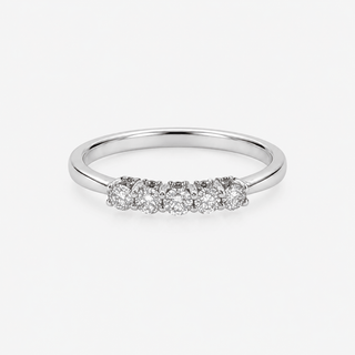 Diamond Ring 0.50 Carat 18K White Gold - Royal Coster Diamonds