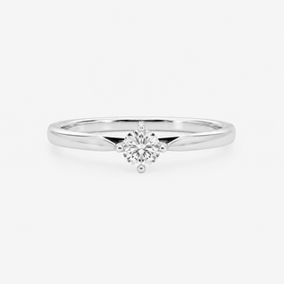 Diamond Ring 0.72 Carat Royal 201 Cut 18K White Gold - Royal Coster Diamonds