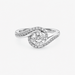 Diamond Ring 0.97 Carat Royal 201 Cut with Brilliant Platinum - Royal Coster Diamonds