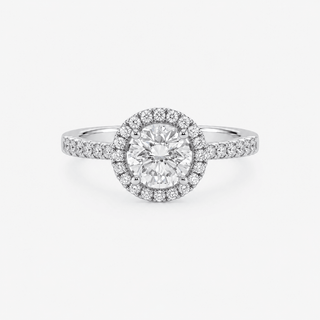 Diamond Ring 1.50 Carat Royal 201 Cut with Brilliant 18K White Gold - Royal Coster Diamonds
