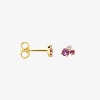 Diamond Sapphire Earrings - Royal Coster Diamonds