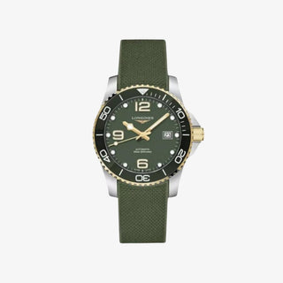 HydroConquest Automatic 41mm Matt Green Dial - Royal Coster Diamonds