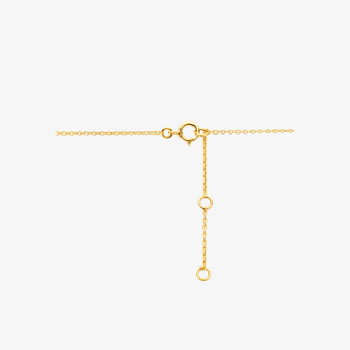 Gold necklace - Infinity - 14K yellow gold infinity necklace - Royal Coster Diamonds