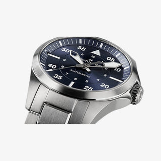 Khaki Aviation Pilot Automatic 36mm Blue Dial - Royal Coster Diamonds