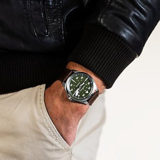 Khaki Aviation Pilot Quartz 42mm - Royal Coster Diamonds