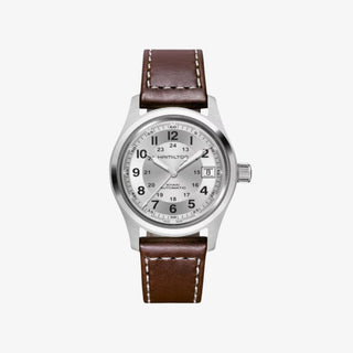 Khaki Field Automatic 38mm Silver Dial - Royal Coster Diamonds