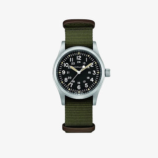 Khaki Field Mechanical 38mm Black Dial - Royal Coster Diamonds