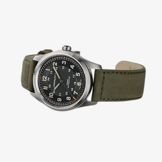 Khaki Field Titanium Automatic 38mm Black Dial - Royal Coster Diamonds