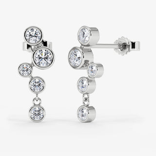 Luna Shooting Star Earrings - Royal Coster Diamonds