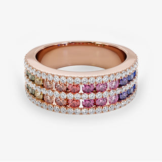 Rainbow Chromatic Ring - Royal Coster Diamonds