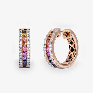 Rainbow Prism Earrings - Royal Coster Diamonds