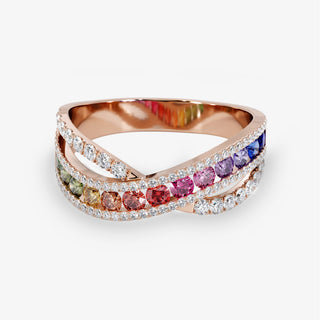 Rainbow Prism Ring - Royal Coster Diamonds