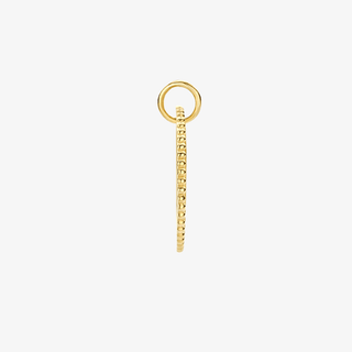 Gold pendant - Engraving - 9K yellow gold engraving pendant, 16 mm - Royal Coster Diamonds