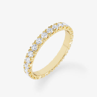18K Gold 1.30 Carat Eternity Diamond Wedding Ring - Royal Coster Diamonds