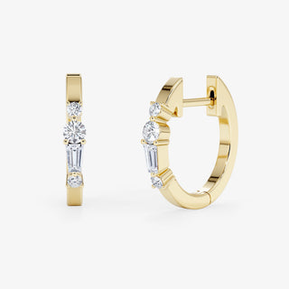 Canals Singel Earrings - Royal Coster Diamonds
