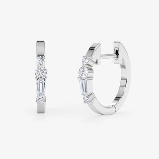 Canals Singel Earrings - Royal Coster Diamonds