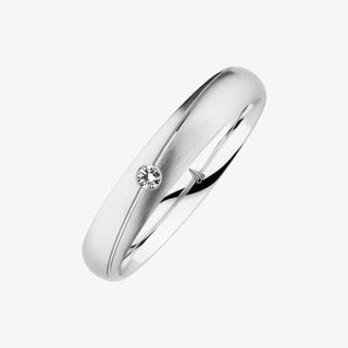 Christian Bauer Diamond 14K White Gold Wedding Ring - Royal Coster Diamonds