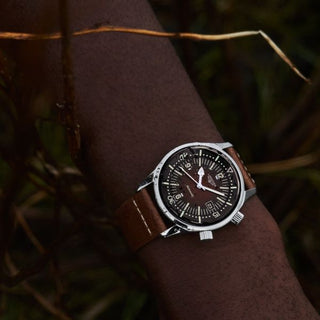Heritage Legend Diver Automatic 42mm Brown Dial - Royal Coster Diamonds