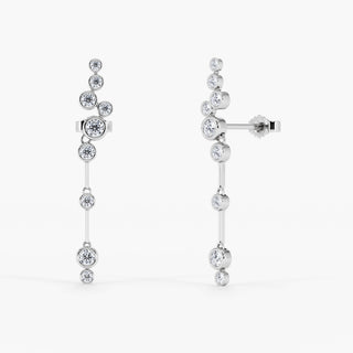 Luna Shooting Star Earrings - Royal Coster Diamonds