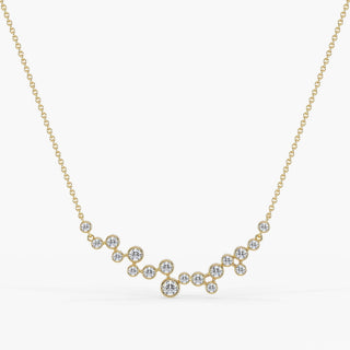 Luna Shooting Star Necklace - Royal Coster Diamonds