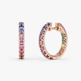 Rainbow Spectrum Earrings - Royal Coster Diamonds