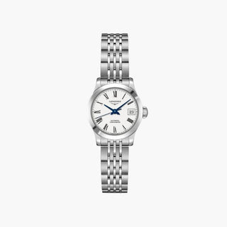 Elegance Record Automatic 26mm Matt White Dial - Royal Coster Diamonds