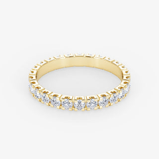 18K Gold 1.30 Carat Eternity Diamond Wedding Ring - Royal Coster Diamonds